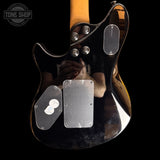 Back of body of Used 2022 EVH Wolfgang Standard Black PFB TSS7697.