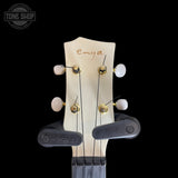 Headstock of Used Enya EVP X1 Ukulele.