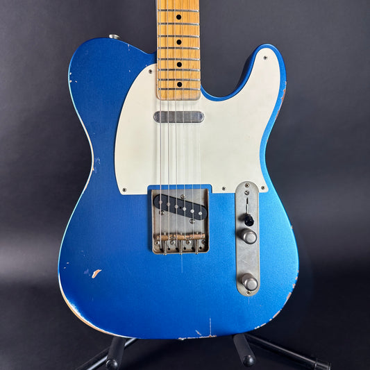 Front of Used 2011 Nash Tele Light Relic Blue.