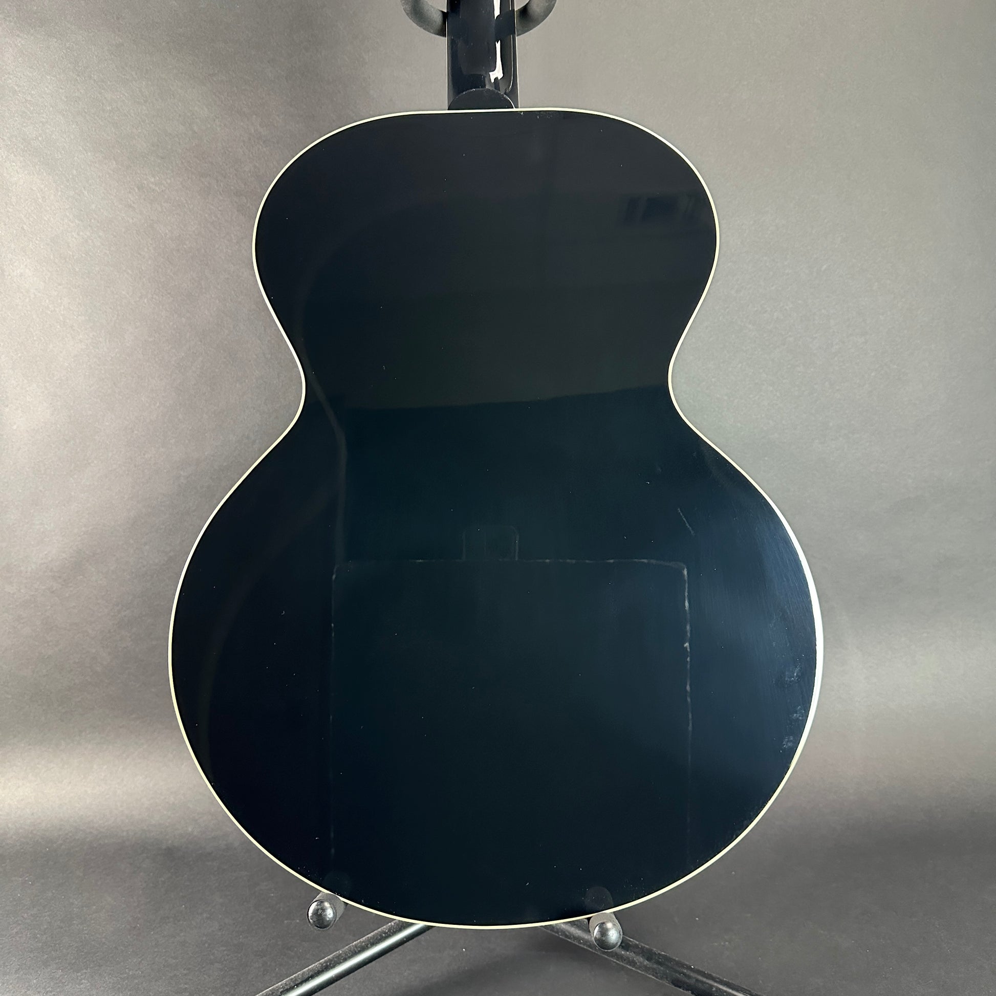 Back of body of Used 2024 Gibson Everly Brothers J-180 Ebony.