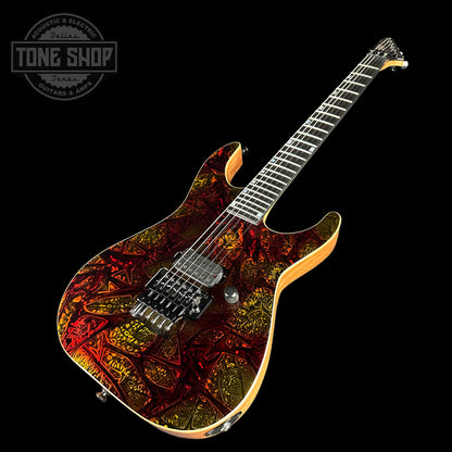 Front angle of ESP USA M1 NTB FR Hellfire.