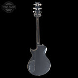 Back of Used Ibanez Art100 Solid Body Black w/Case TSS7738.