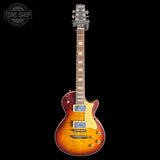 Full frontal of Used Heritage Standard II H-150 Bourbon Burst.