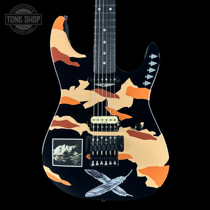 Close up of ESP Original Series George Lynch Desert Eagle w/case E0450252