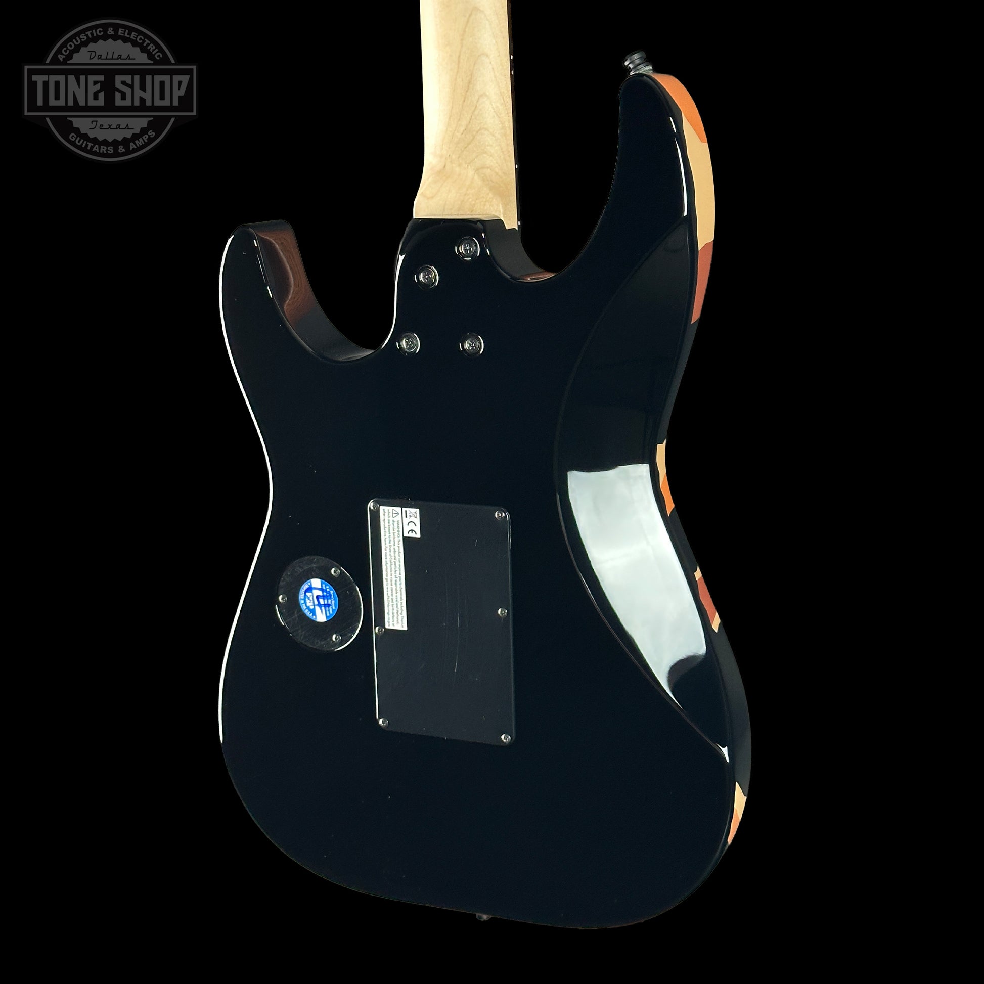 Back of body of ESP Original Series George Lynch Desert Eagle w/case E0450252