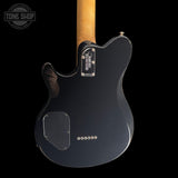 Used 1999 Ernie Ball Music Man Axis Super Sport HH Hardtail Trans Gold w/Case TSS7682