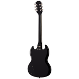 Back of Epiphone SG Tribute Plus Cherry Burst.