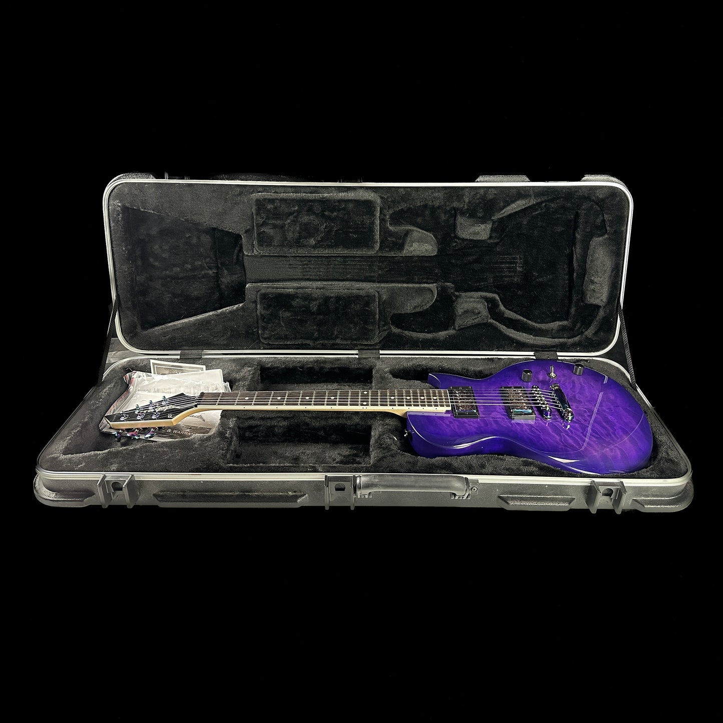 Used Jackson JS22Q Purple in case.