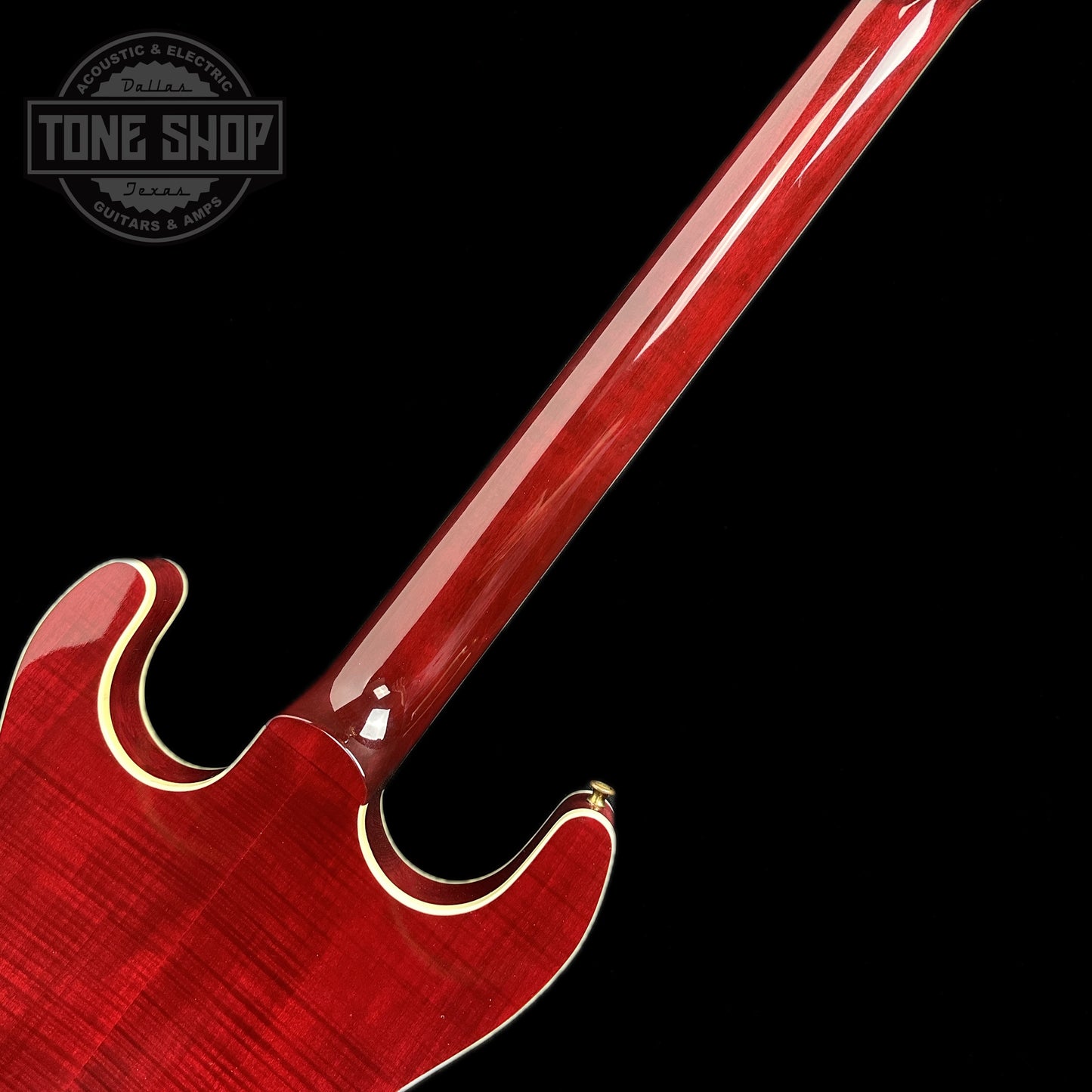 Back of neck of Used 1987 Gibson US-1 Sunburst.