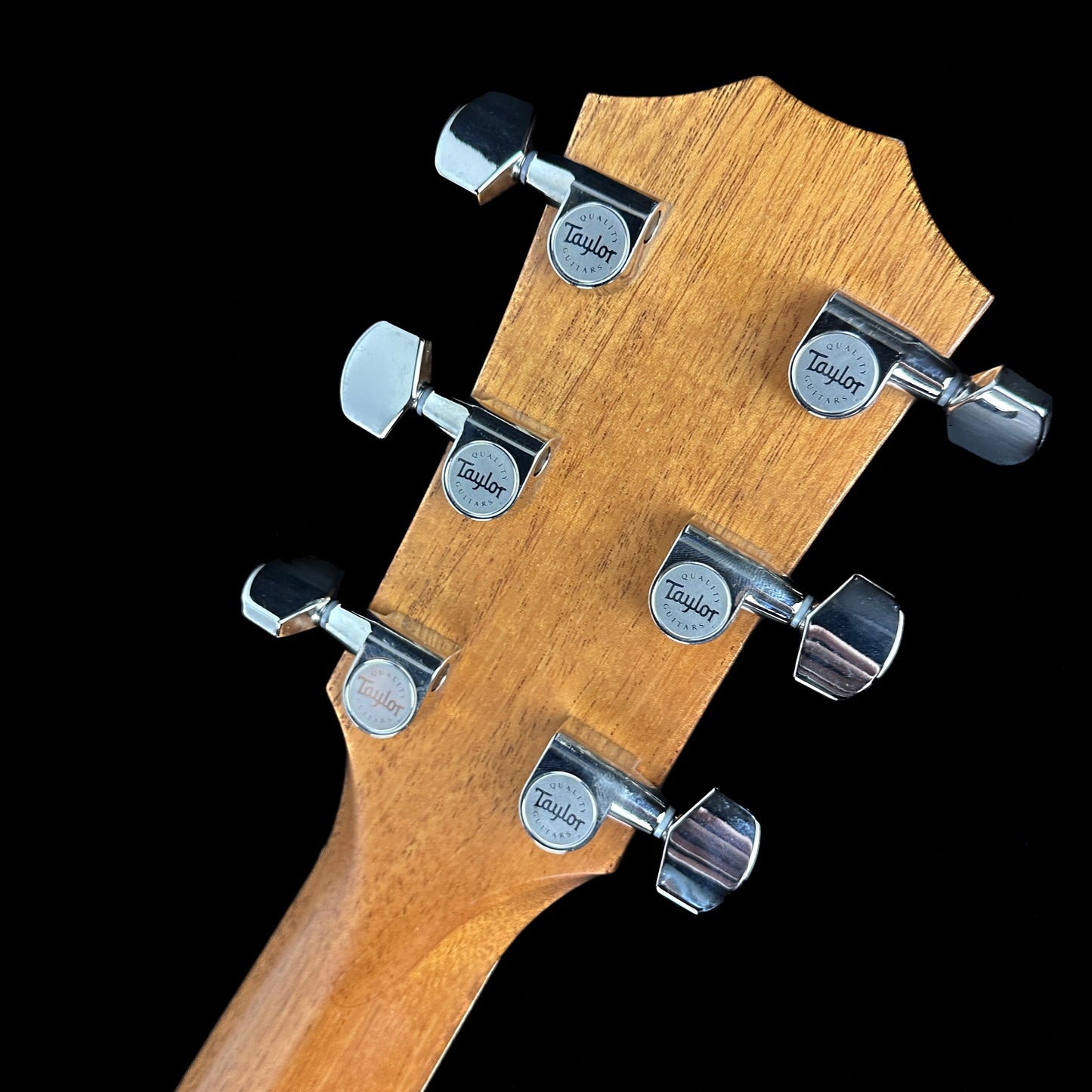 Back of headstock of Used Taylor 818e.