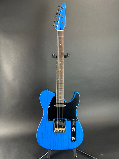 Full front of Used Tom Anderson T Icon Voodoo Blue.