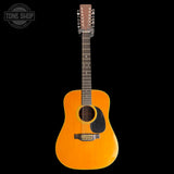 Full frontal of Vintage 1975 Martin D12-28 12-String.