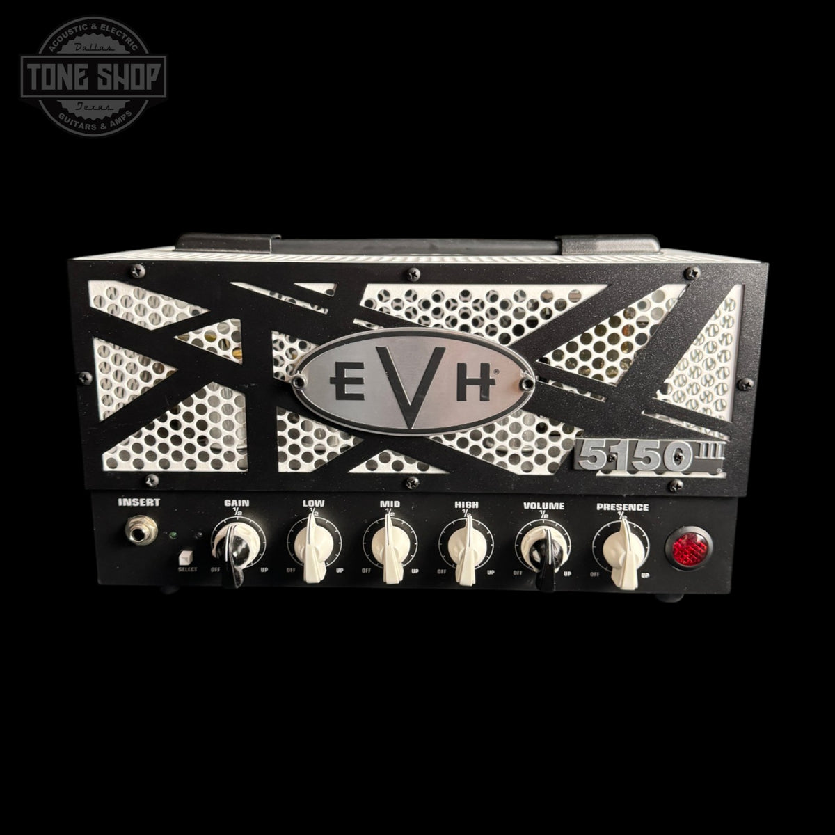 Front of Used EVH 5150 III 15 Watt Head TSS7637.