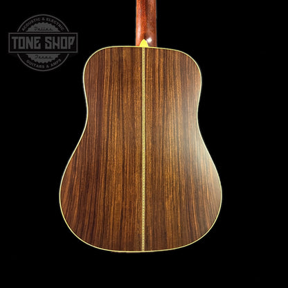 Back of body of Martin Custom Shop D-28 Authentic 1937 Vintage Low Gloss w/Stage 1 Aging.