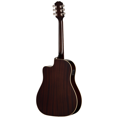 Back of Epiphone J 45 Studio EC Natural.