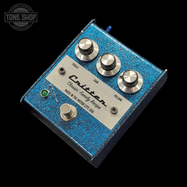 Top of Used Critter Classic Family Recipe Klone Blue Sparkle TSS7118.