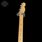 Headstock of Used Fender Limited Edition American Elite Telecaster Ocean Turquois.