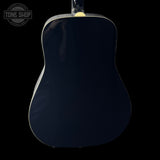 Back of body of Used Epiphone Hummingbird Ebony TSS7051.
