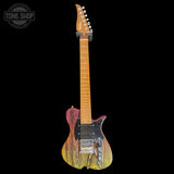 Full frontal of Used Vola Guitars Vasti 7PDMJ1 OGD Matte.