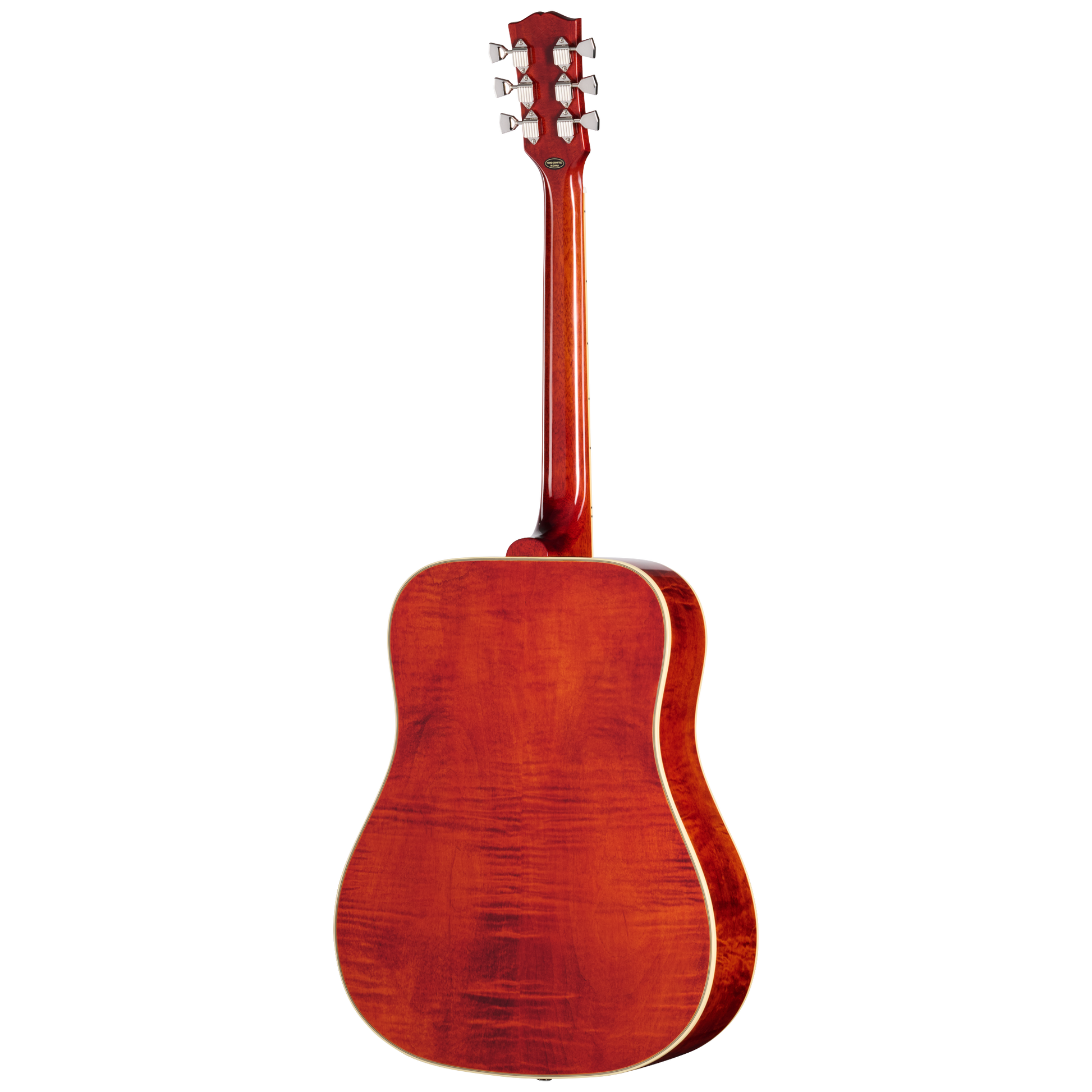 Back of Epiphone Inspired by Gibson Custom 1963 Dove Reissue Natural.