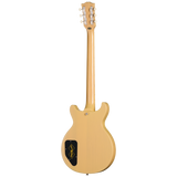 Back of Epiphone 1960 Les Paul Special Double Cut Reissue TV Yellow.