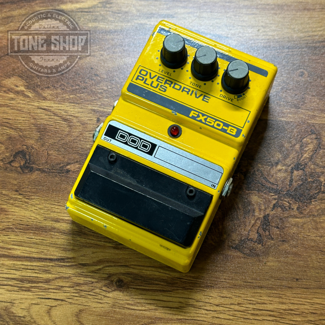Top of Used DOD FX50-B Overdrive Plus.