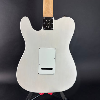 Back of Used Reverend PA2S Pete Anderson Eastsider S Satin Trans White.