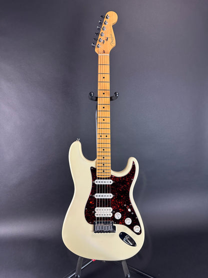 Full front of Used 1996 Fender Lone Star Strat White.