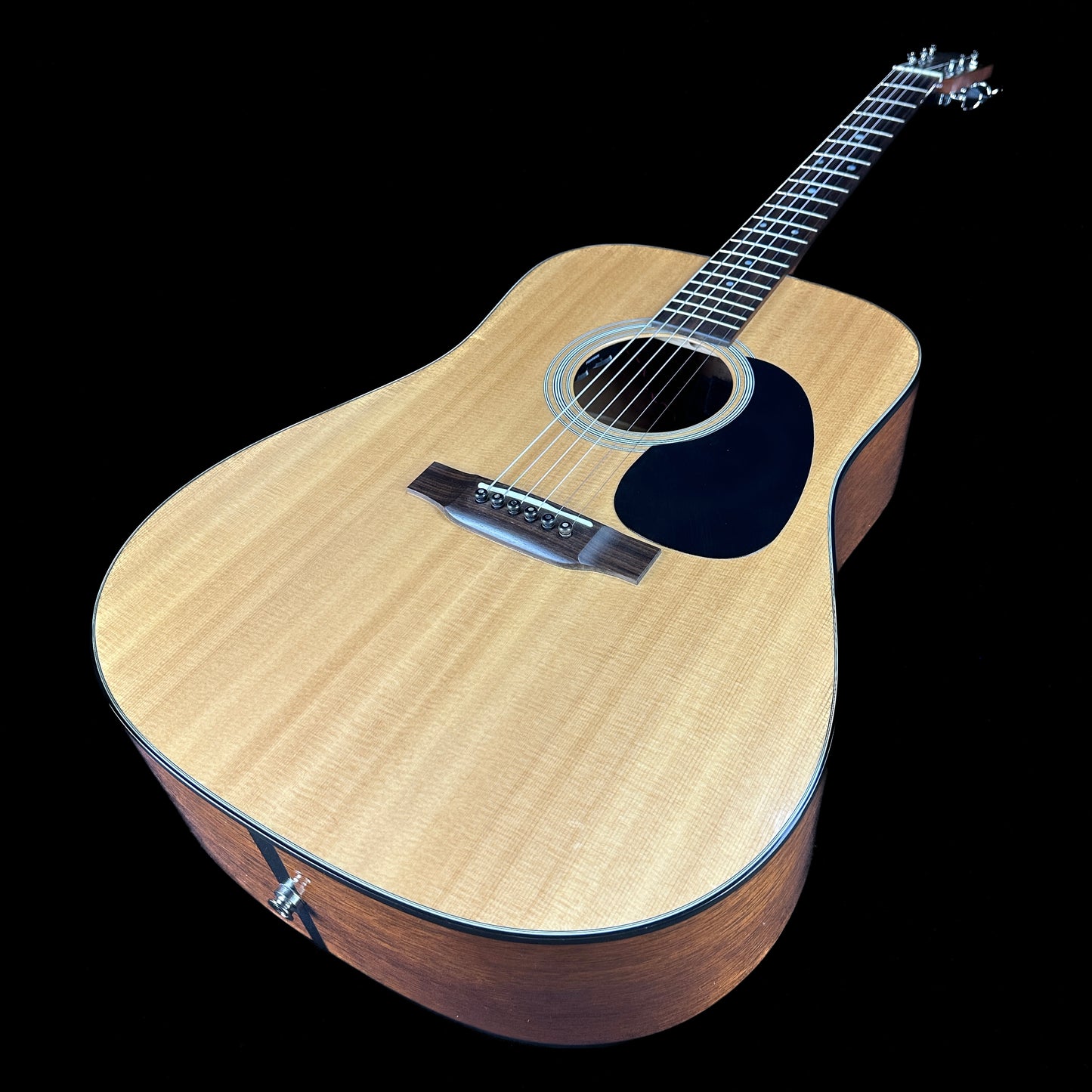 Front angle of Used 2001 Martin D-18P.