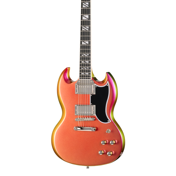 Front of Epiphone Futura SG Custom Nitro Shift.