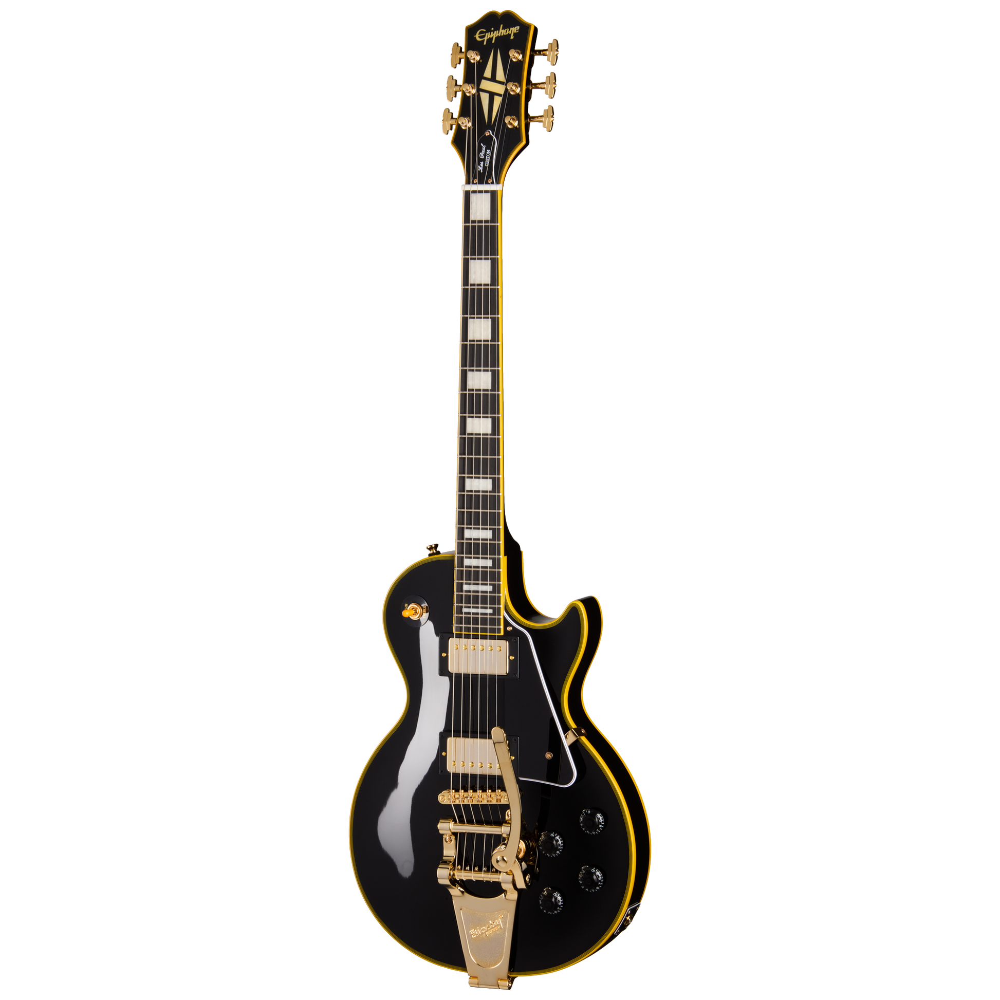 Epiphone Joe Bonamassa '59 Les Paul Custom Bigsby Antique Ebony w Epiphone Joe Bonamassa '59 Les Paul Custom Bigsby Antique Ebony w