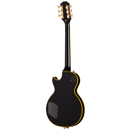 Back of Epiphone Joe Bonamassa '59 Les Paul Custom Bigsby Antique Ebony.