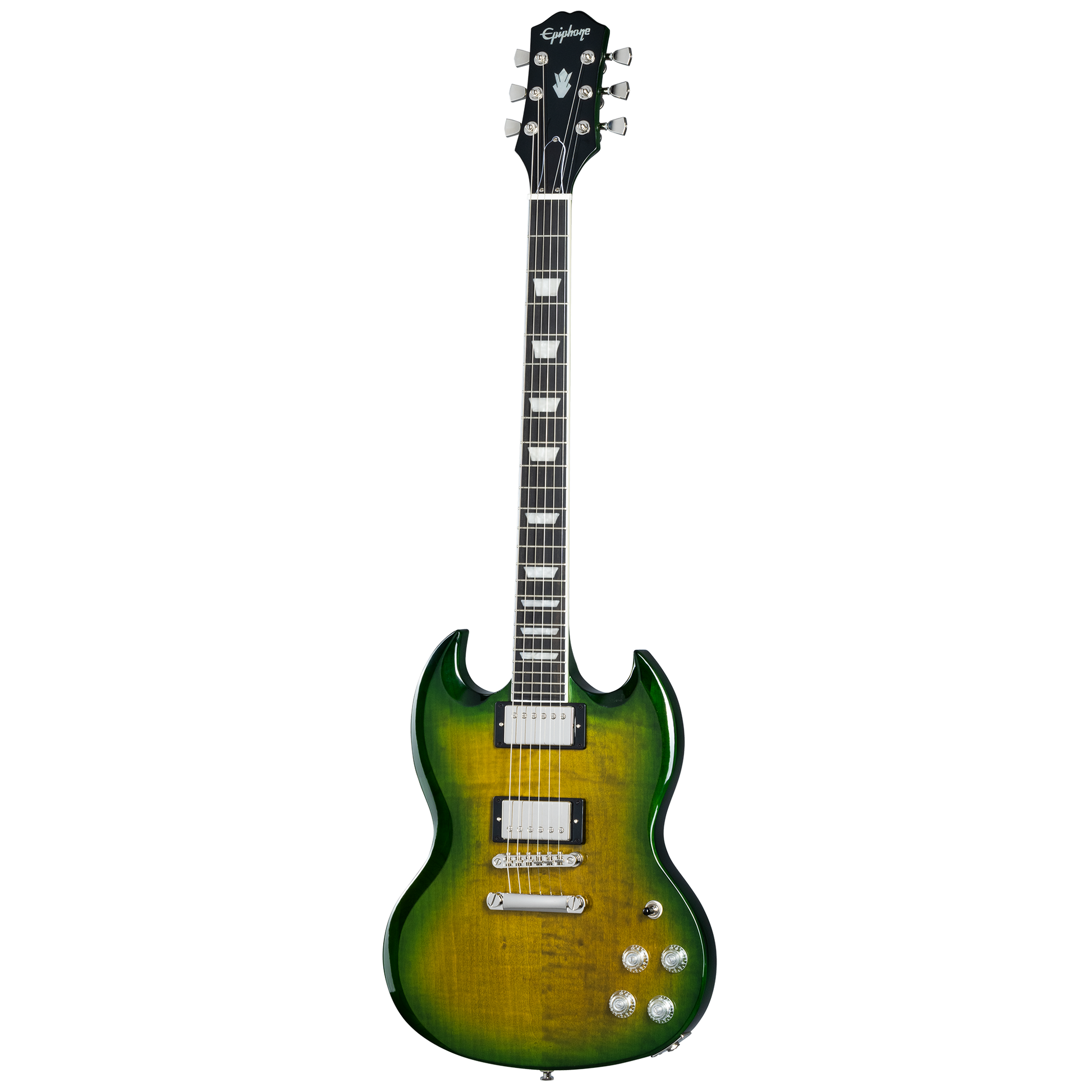 【おじゃ太郎】Epiphone SG Modern Figured Epiphone SG Modern Figured Electric Guitar - Purple Burst | Sweetwater