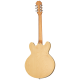 Back of Epiphone Casino Natural.