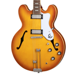 Front of Epiphone Riviera Royal Tan.