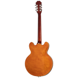 Back of Epiphone Riviera Royal Tan.