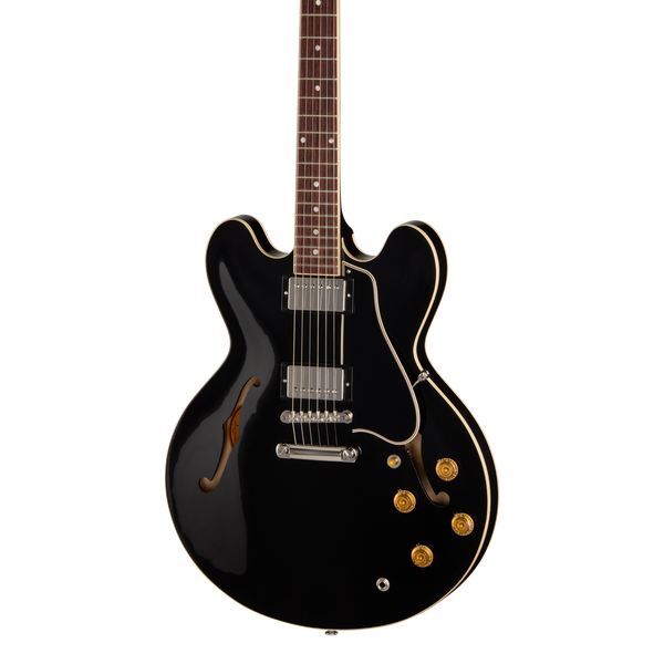 Front of Gibson ES-335 50s Ebony.
