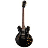 Full frontal of Gibson ES-335 50s Ebony.