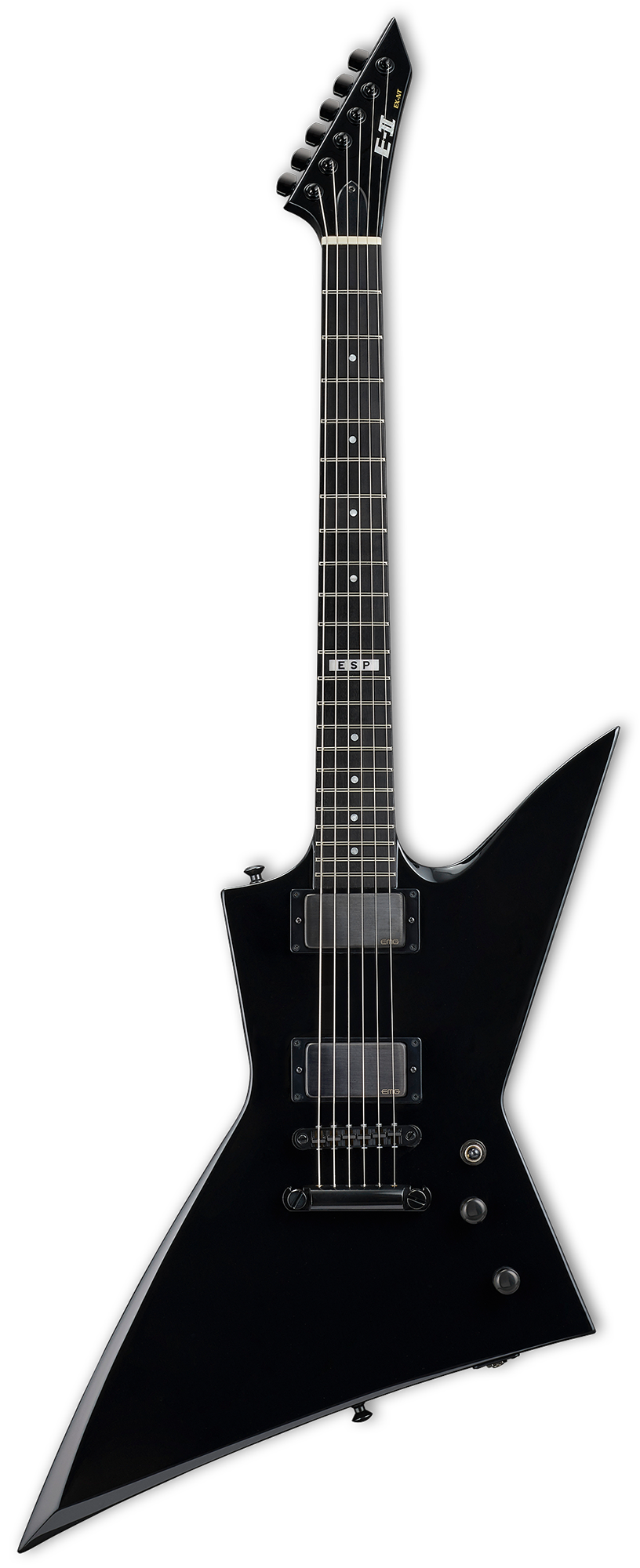 Full frontal of ESP E-II EX NT Black.