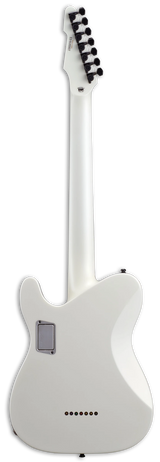 Back of ESP E-II TB-7 Baritone Snow White.