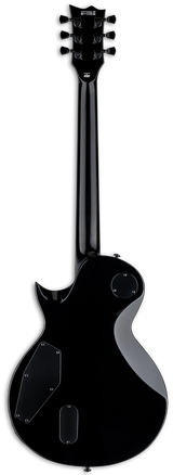 Back of ESP LTD EC-400 QM See Thru Black Sunburst.