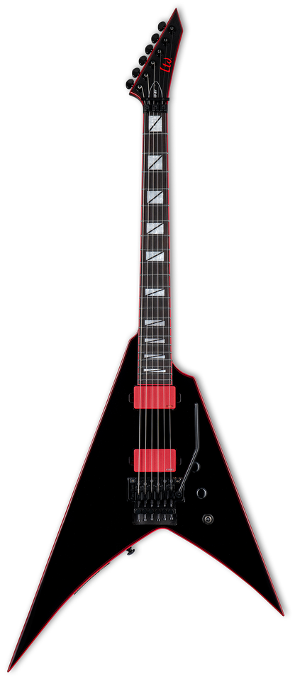 Full frontal of ESP LTD Gary Holt GH-SV Signature Black.