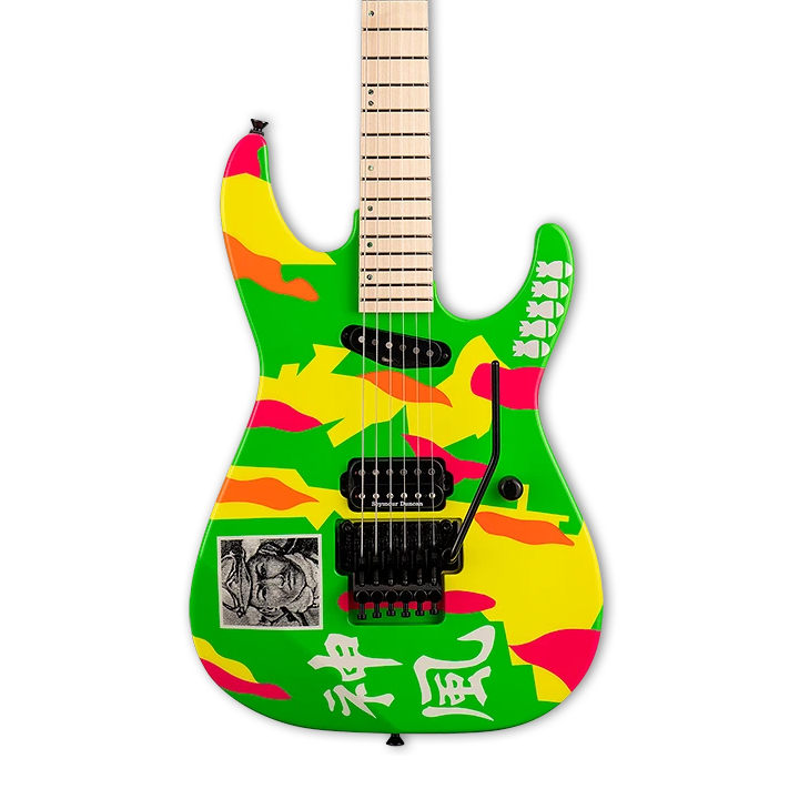 Front of ESP Original Series George Lynch Kamikaze 4.