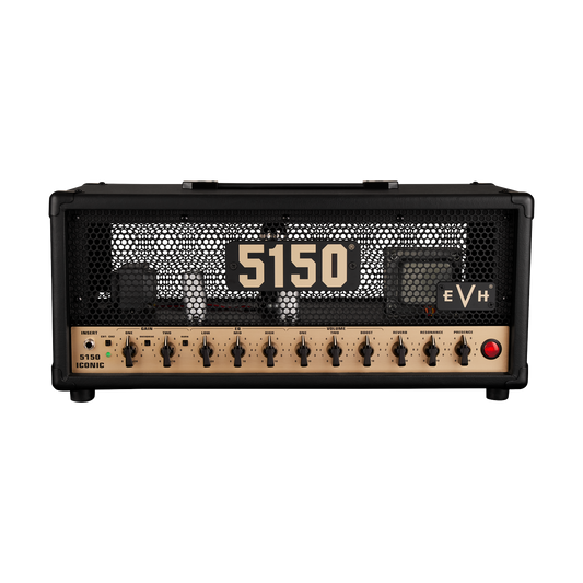 Front of EVH 5150 Iconic 15W Head EL34.