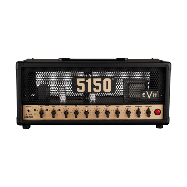 Front of EVH 5150 Iconic 15W Head EL34.