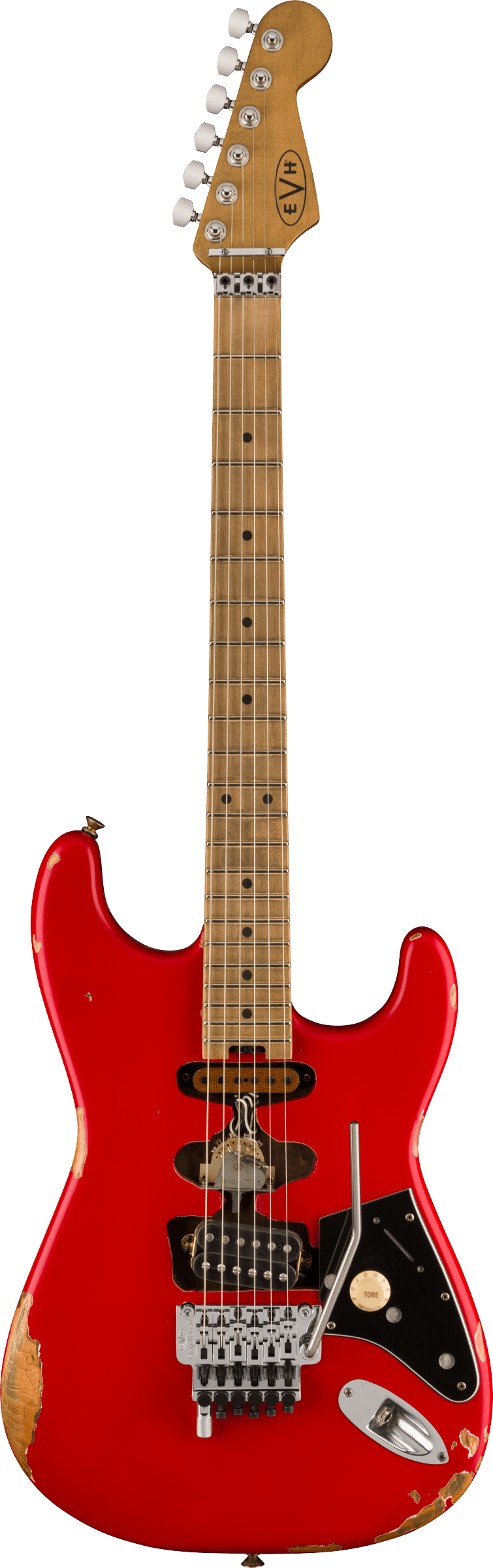 EVH FRANKIE RELIC RED w bag Tone Shop Guitars