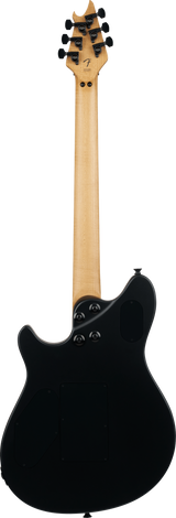 Back of EVH Wolfgang Special Baked Maple Stealth Black.