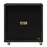 Front of EVH 5150 Iconic Series EL34 4X12 Cabinet Black.