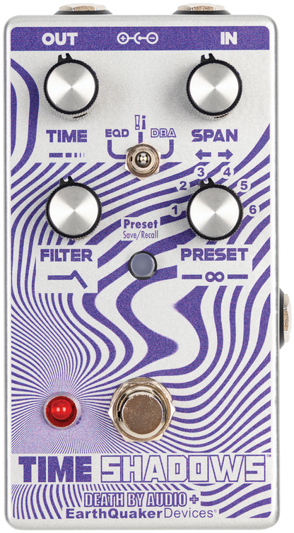 Top down of Earthqauker Devices Time Shadows Subharmonic Multi-Delay Resonator.
