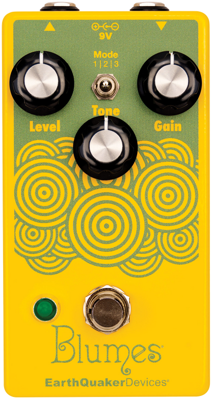 Top down of Earthquaker Devices Blumes Low Signal Shredder.